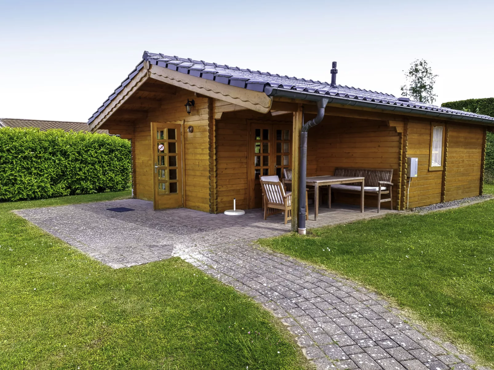 Holzchalet E-Buiten