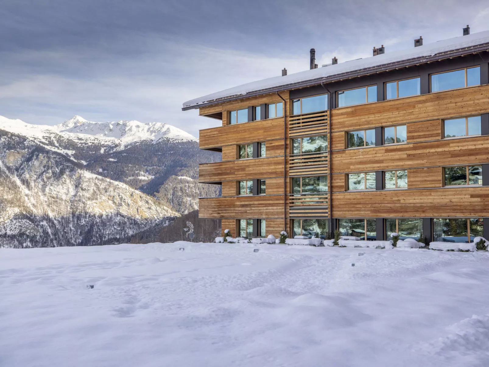 SWISSPEAK Resorts Vercorin-Buiten