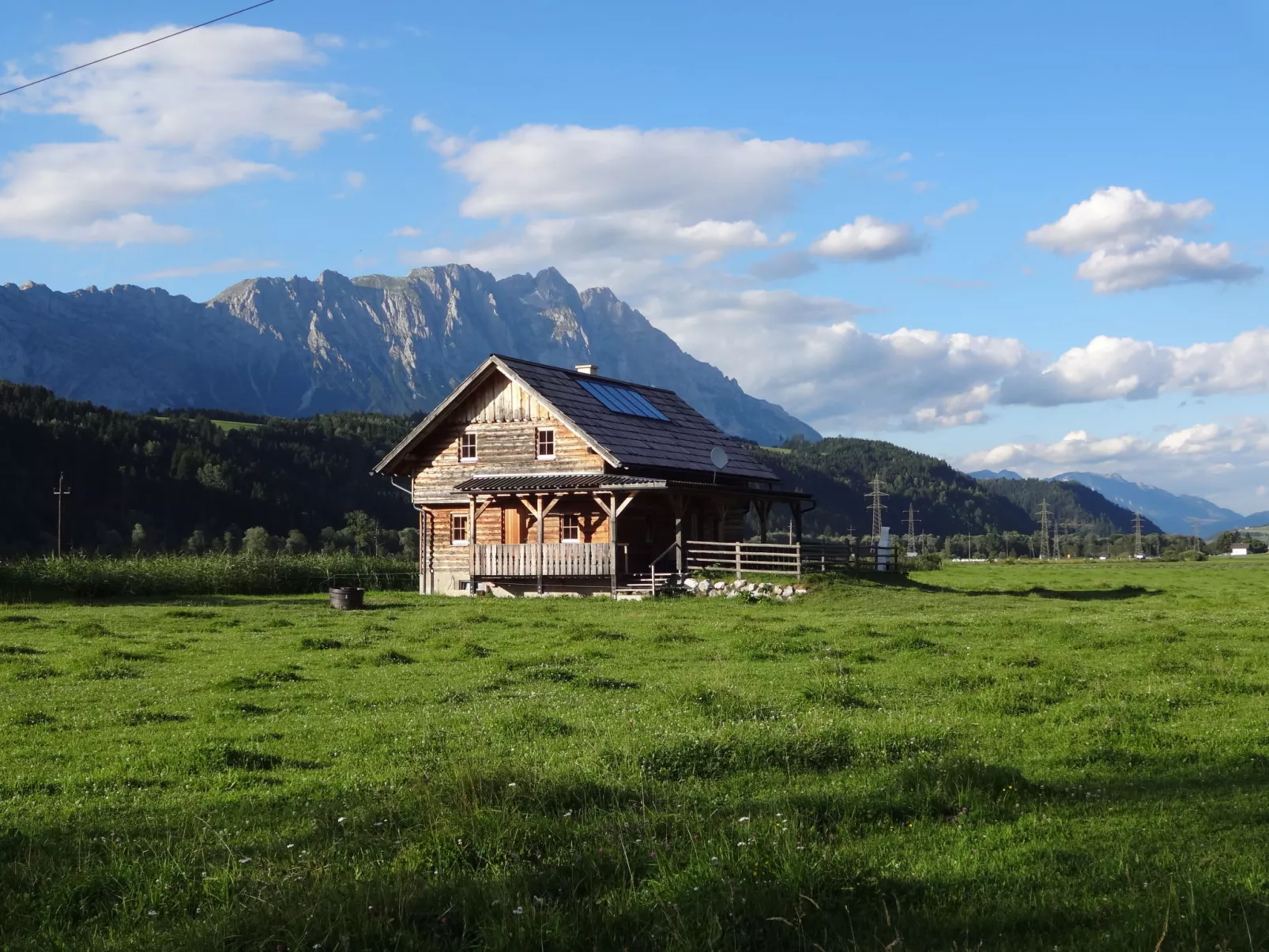 Steiners Blockhütte-Buiten