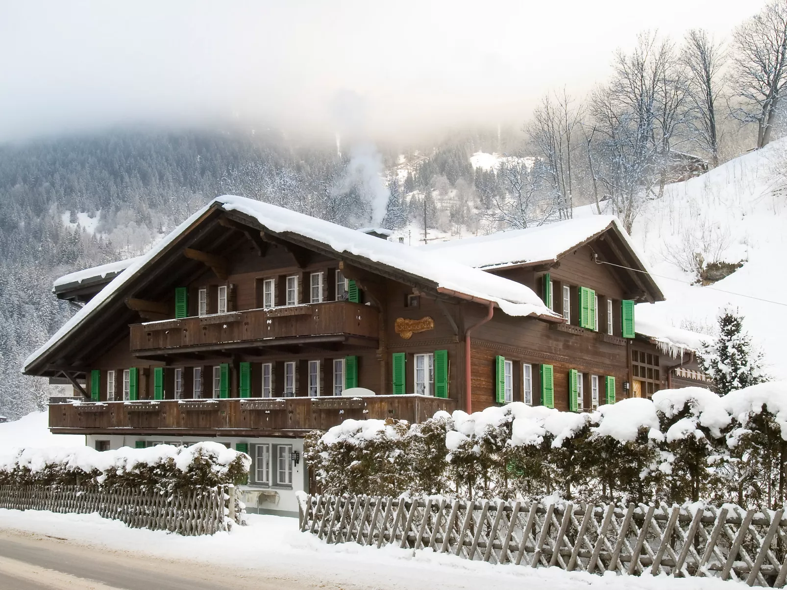 Chalet Schwendihus-Buiten