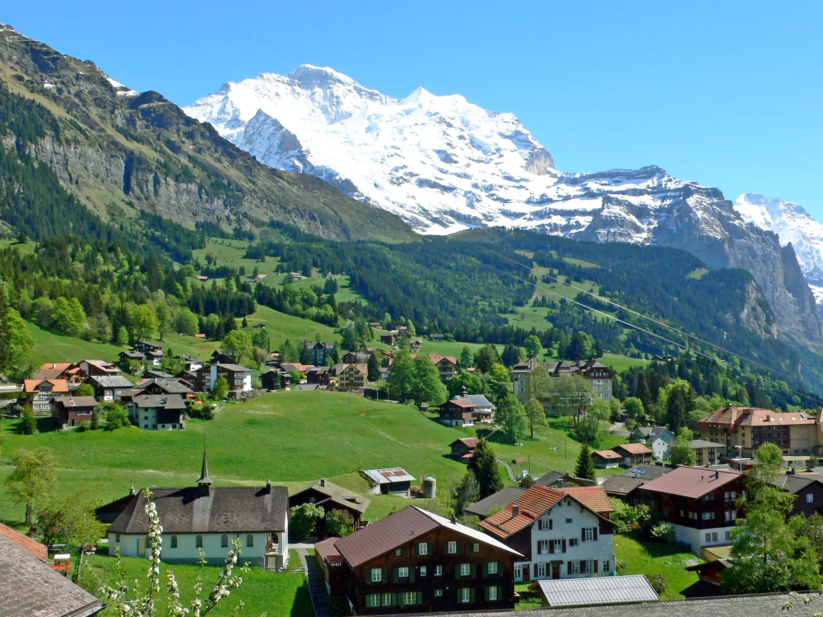 Jungfrau a d Ledi-Omgeving