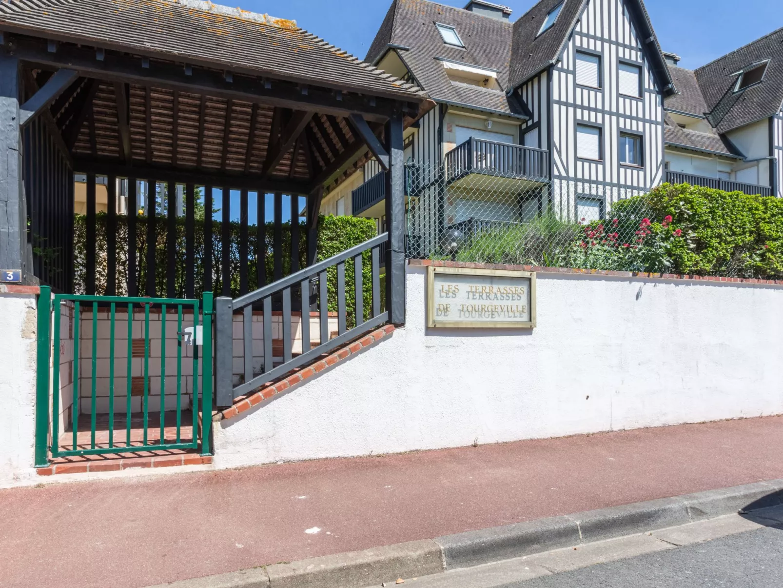 Les Terrasses de Tourgeville-Buiten