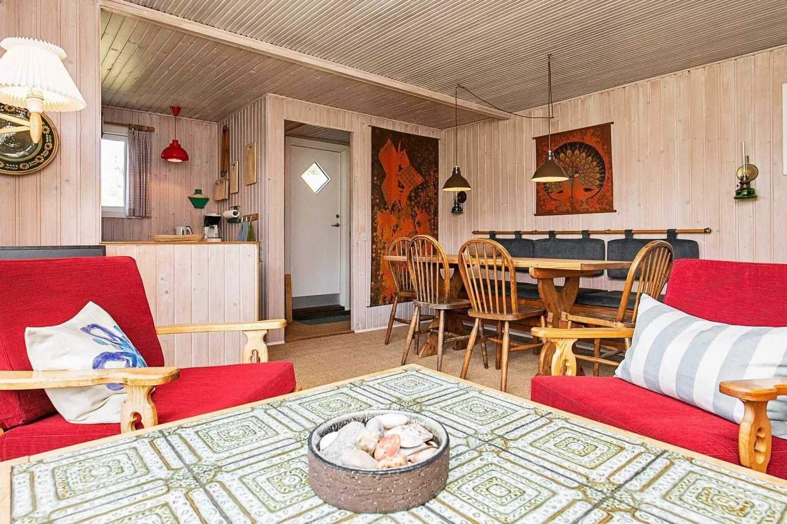 Ruim vakantiehuis in Ringkøbing met terras-Binnen