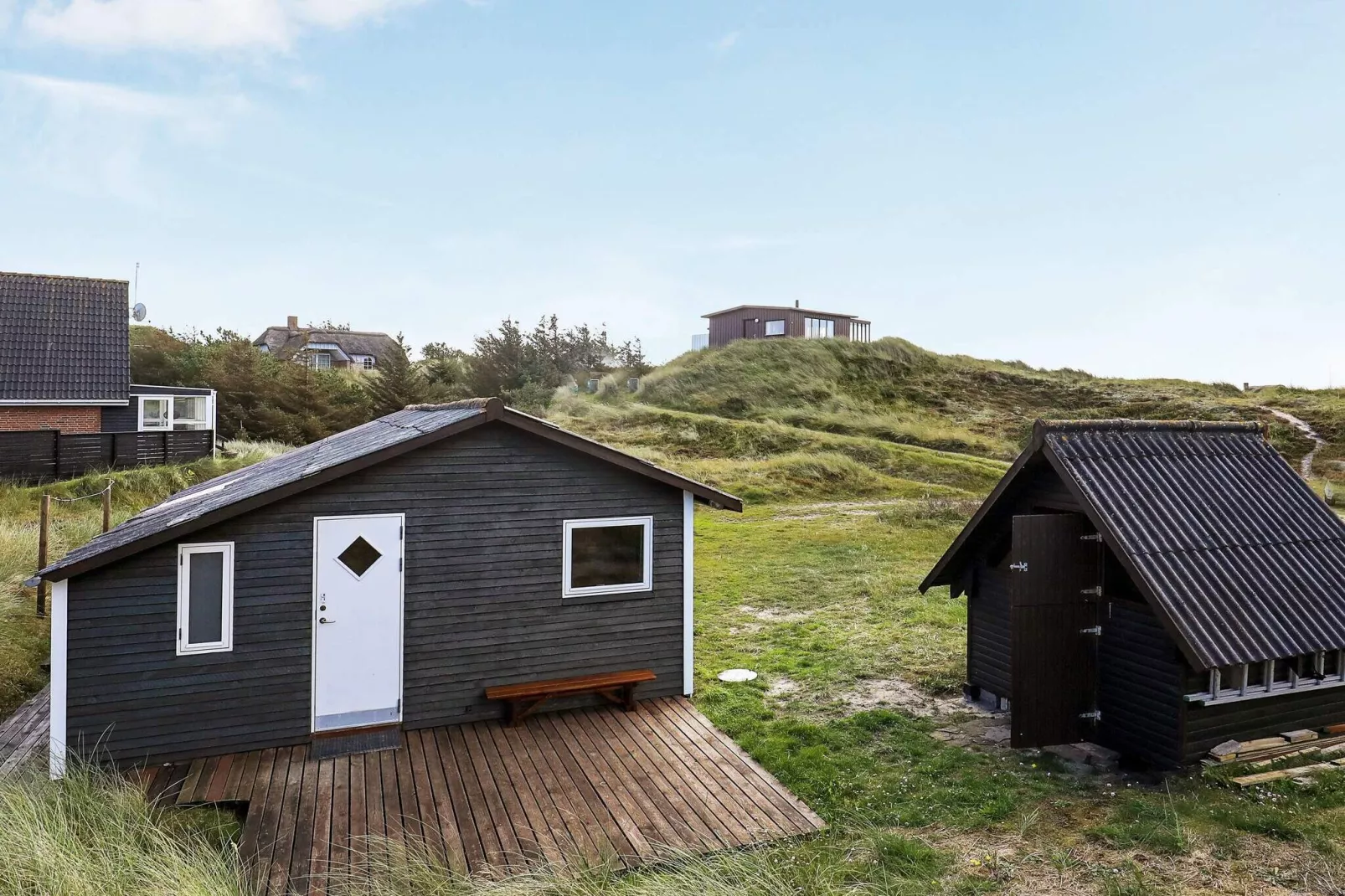 Ruim vakantiehuis in Ringkøbing met terras-Uitzicht