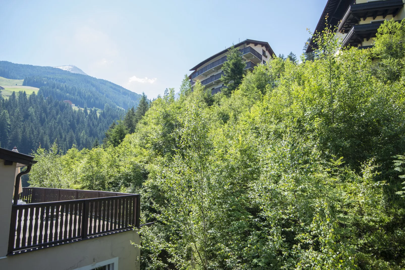 A2C Alpenhof-Uitzicht zomer