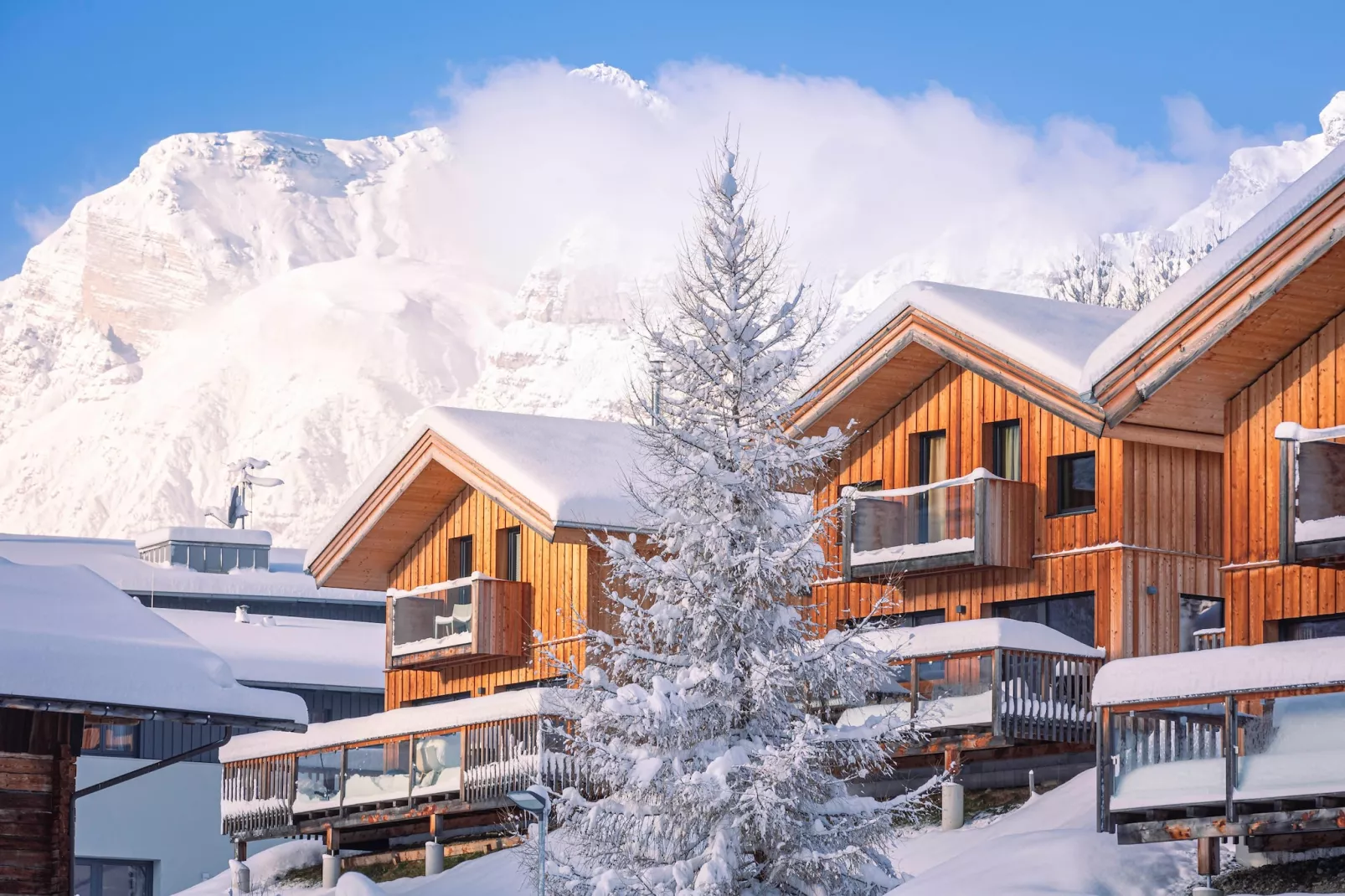 Bergeralm Chalets 1-Exterieur winter