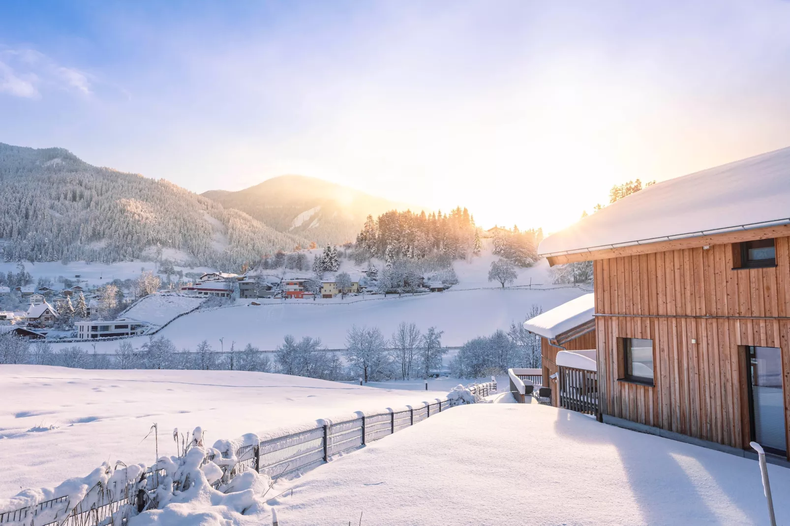 Bergeralm Chalets 1-Exterieur winter