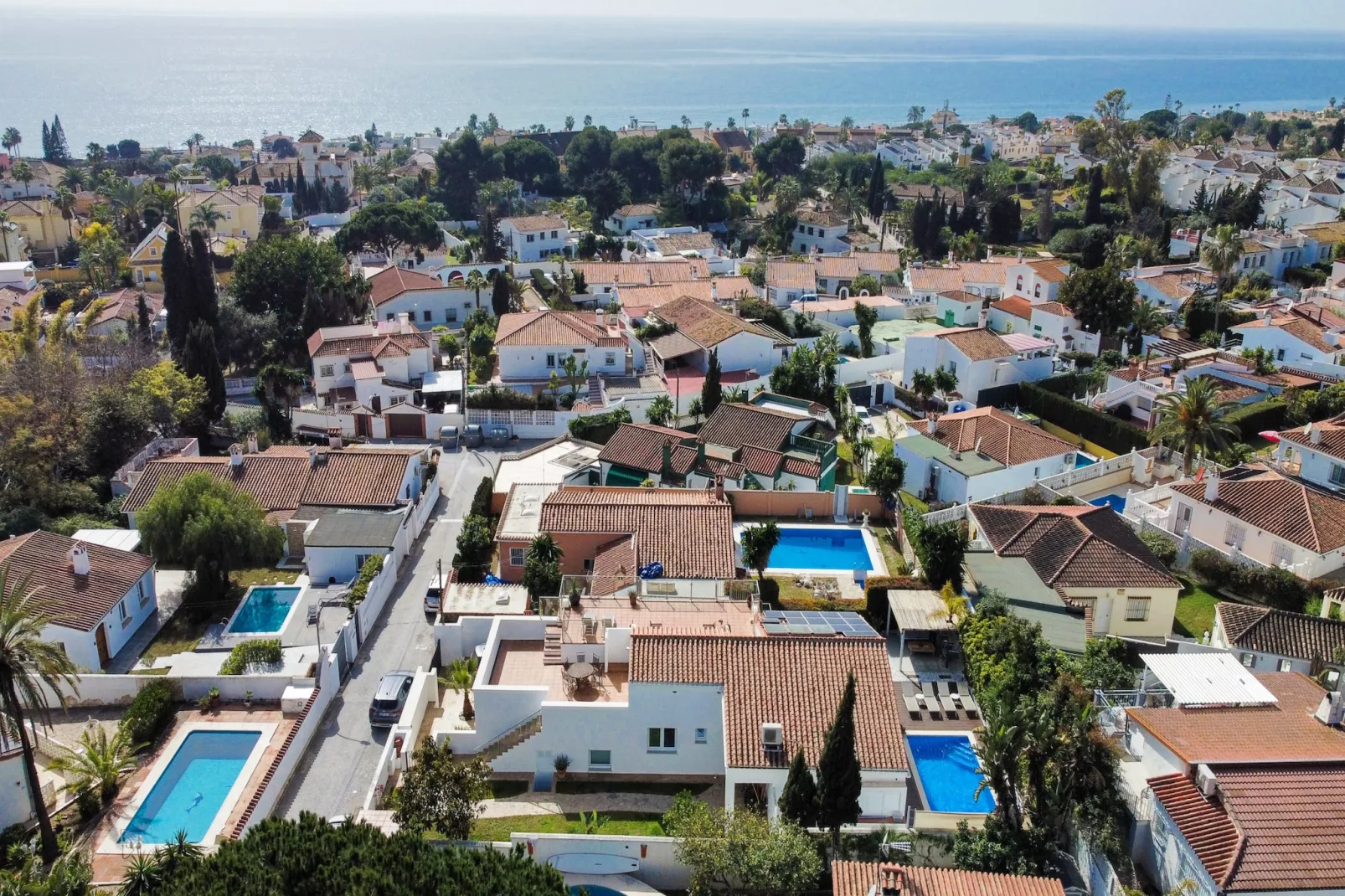 Villa Madrugada, beachside villa in Costabella-Buitenlucht