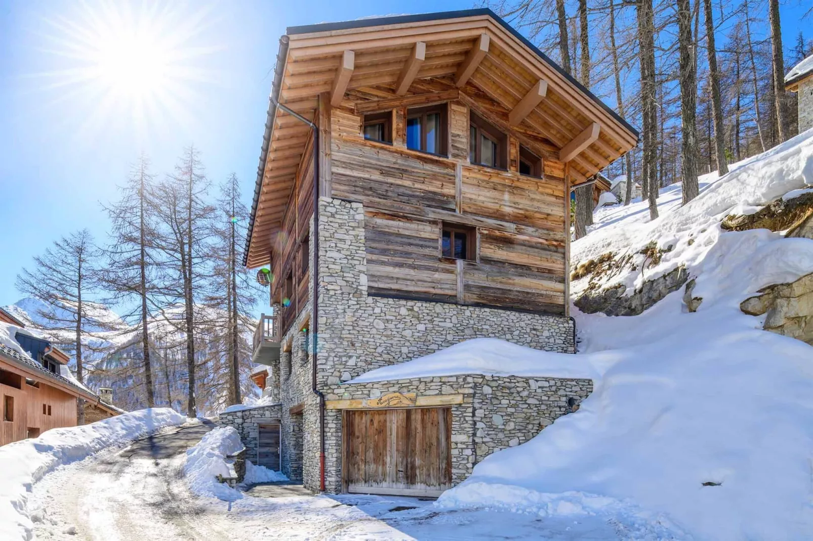 Chalet Acajuma-Exterieur winter