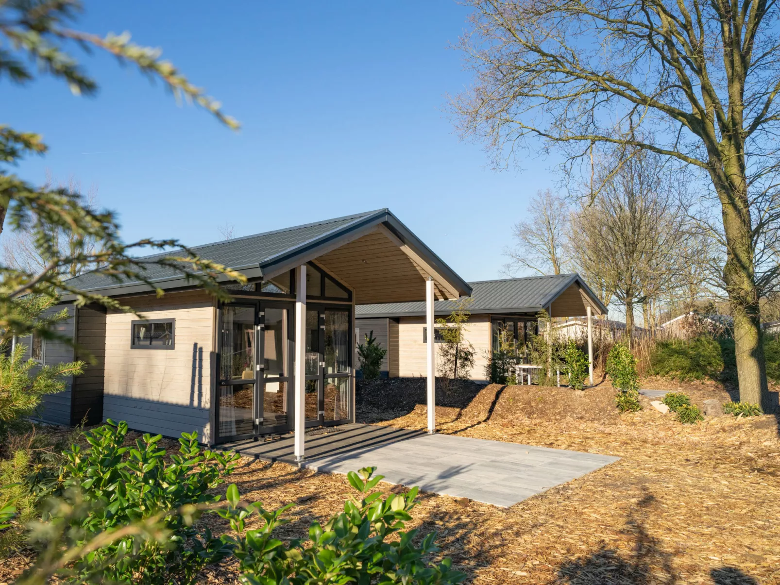 Tiny House-Buiten