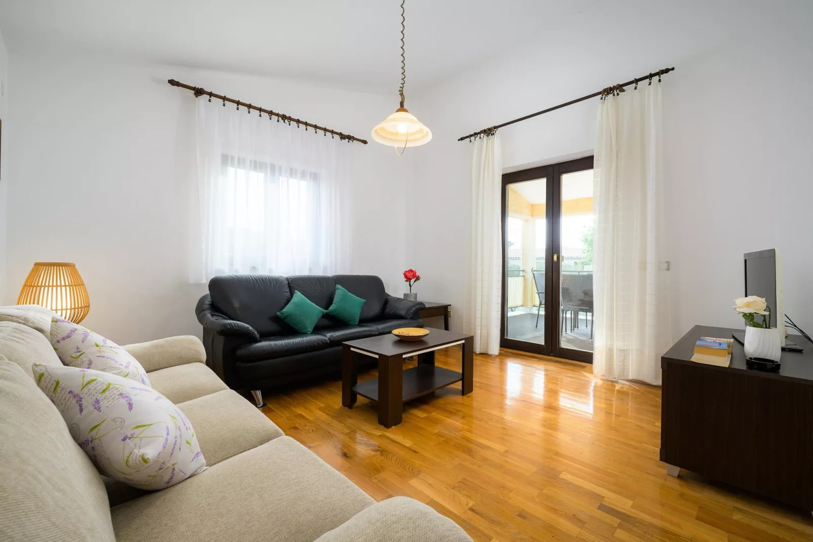 Apartment Bruna in Porec, Istria-Woonkamer