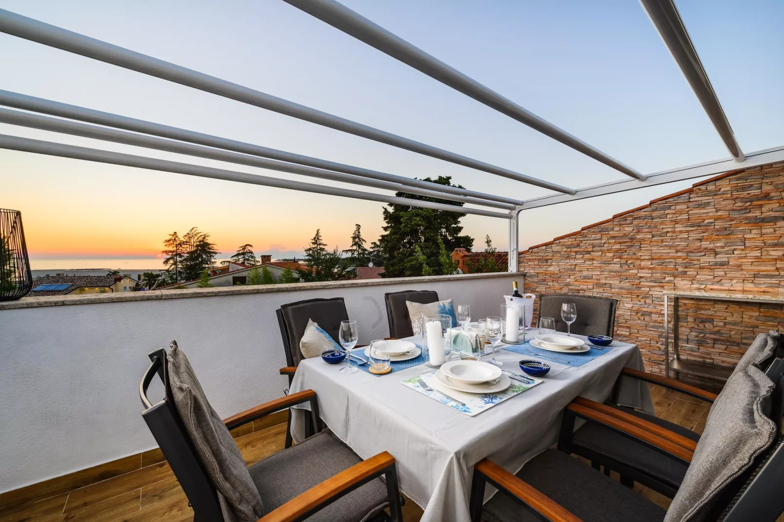 Sunset Suite Premium Apartment-Terrasbalkon