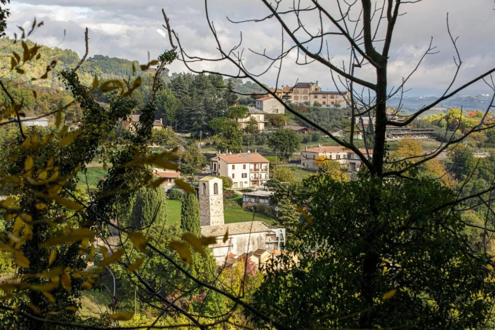 Casa Borgo Francesca-Uitzicht zomer