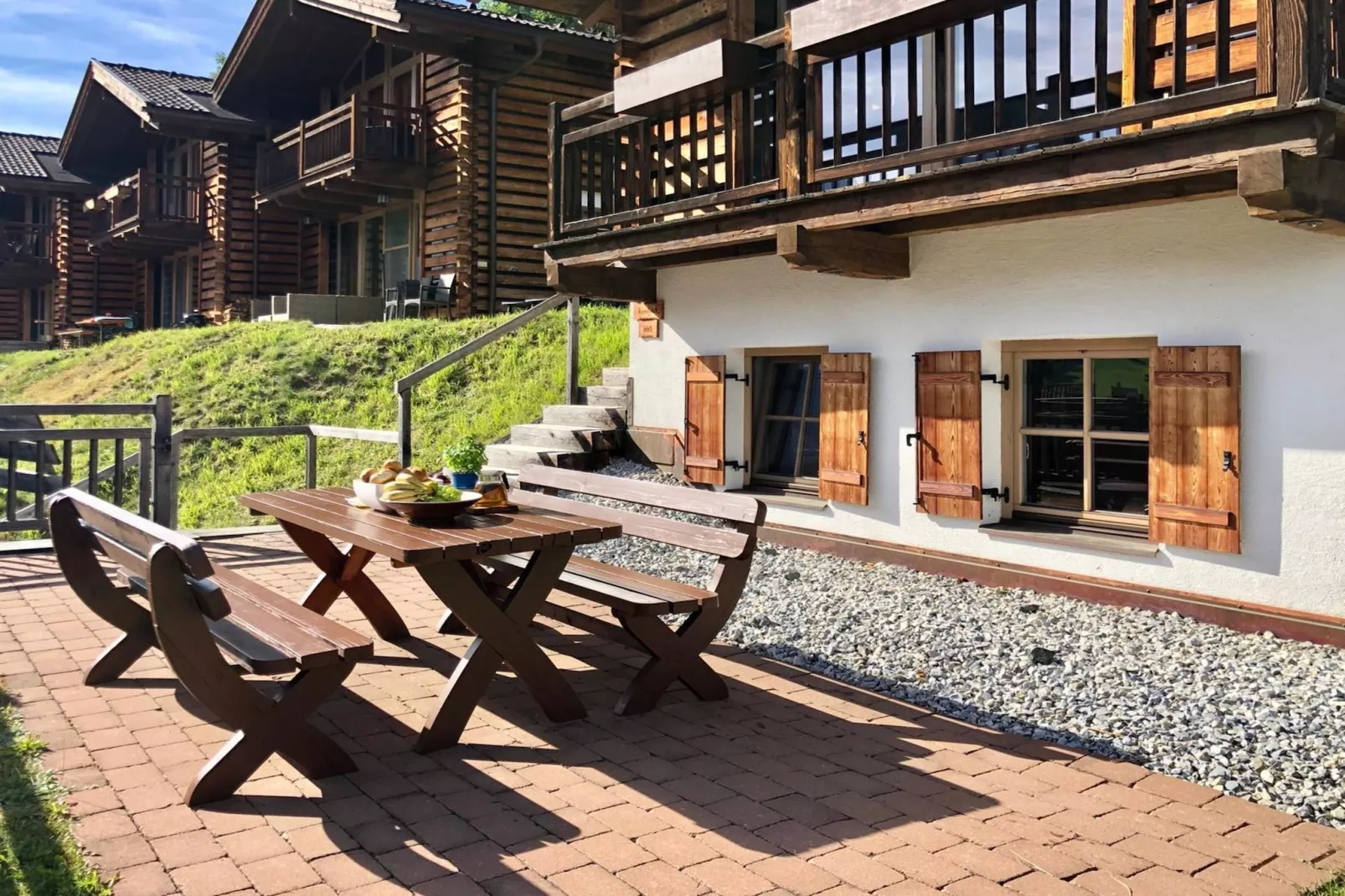 Schöneben  Chalet Edelhirsch-Terrasbalkon