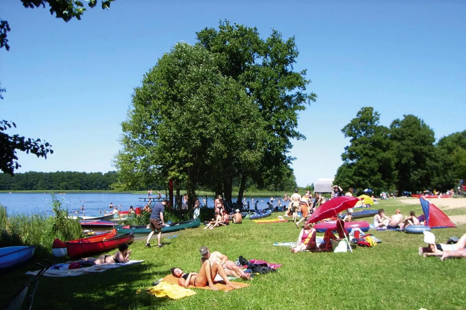 Apartment Strandläufer 113-Uitzicht zomer