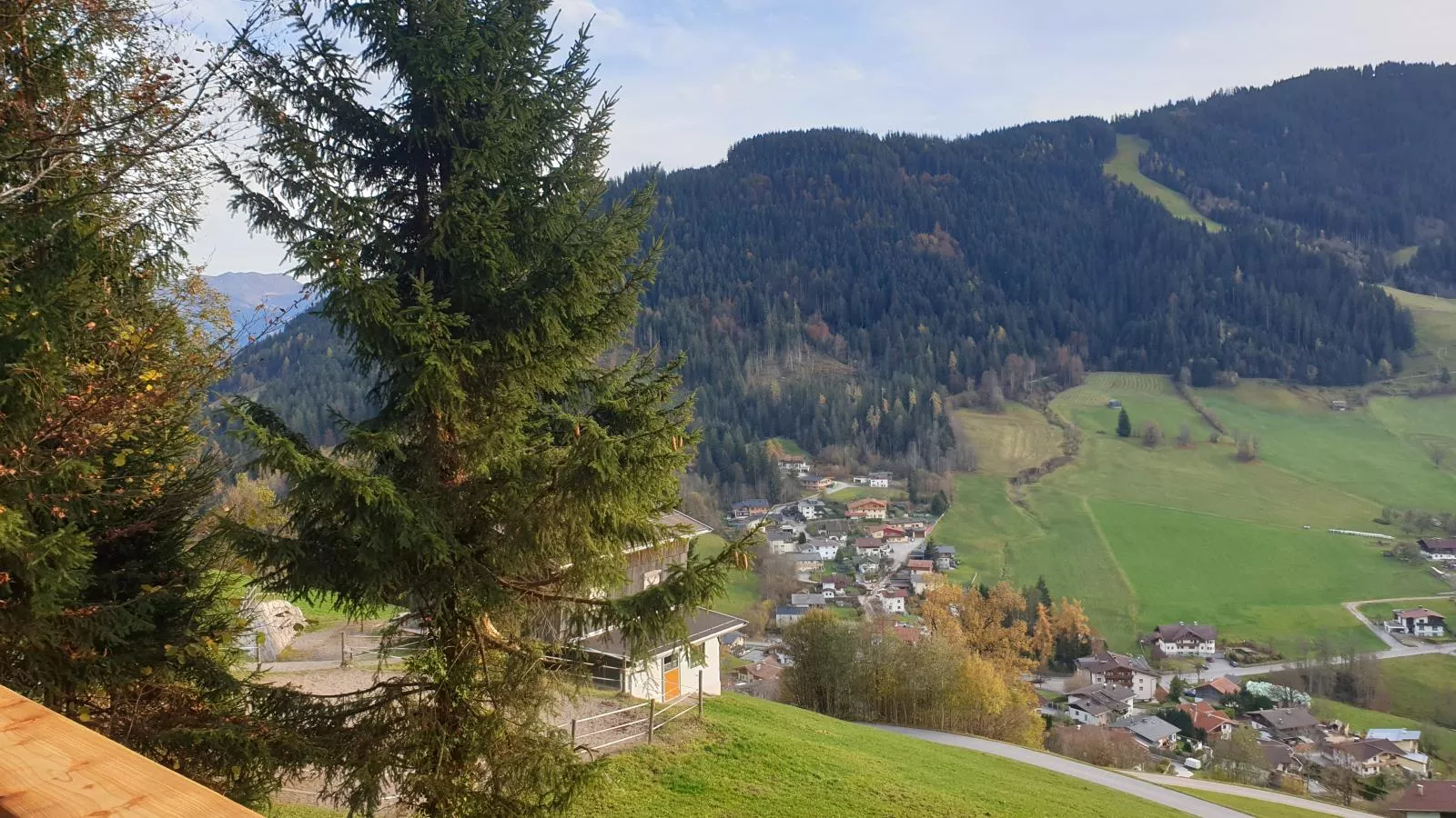 Sonnenhütte unten-Uitzicht zomer