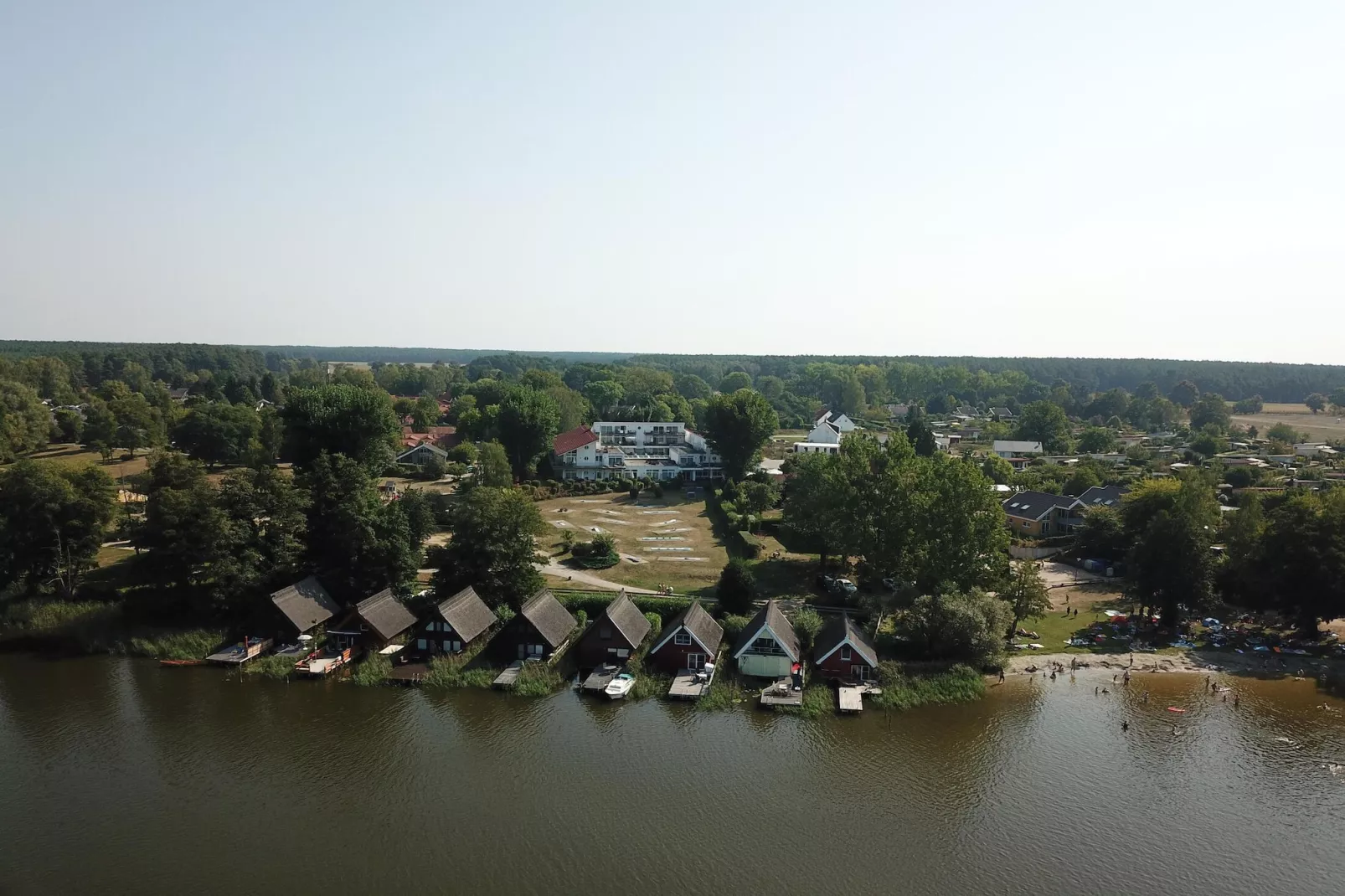 Apartment Strandläufer 113-Uitzicht zomer