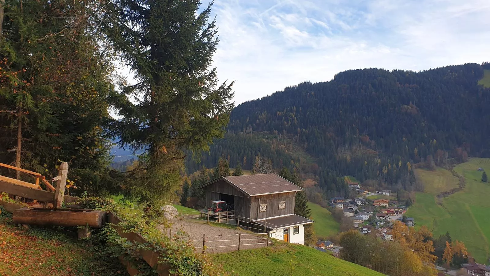 Sonnenhütte oben-Uitzicht zomer