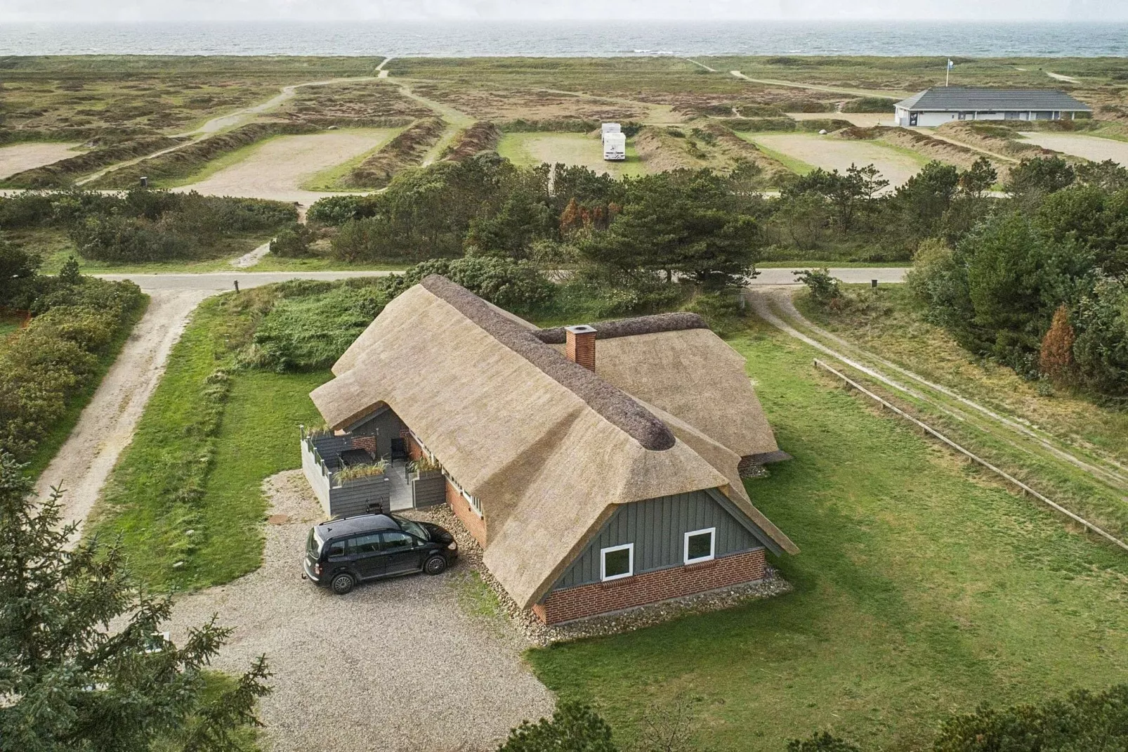 10 persoons vakantie huis in Blåvand-Buitenlucht