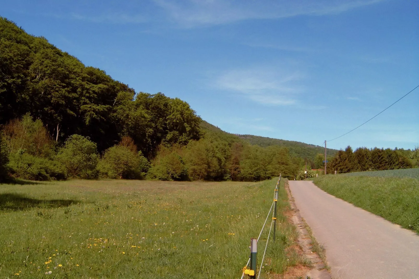 Im Weserbergland-Gebieden zomer 5km