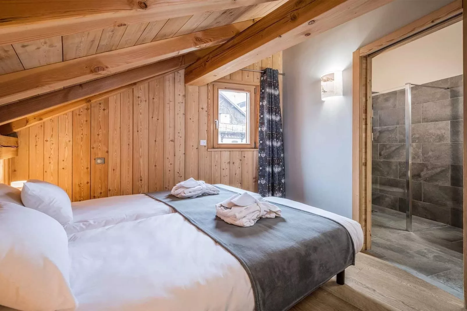 Chalet Nightingale-Slaapkamer