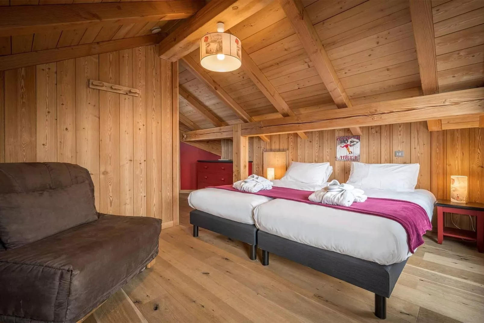 Chalet Nightingale-Slaapkamer