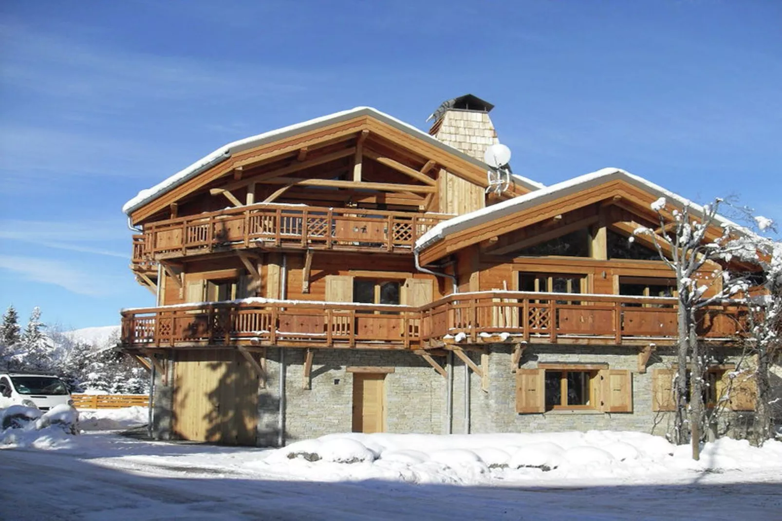 Chalet Levanna Orientale-Exterieur winter