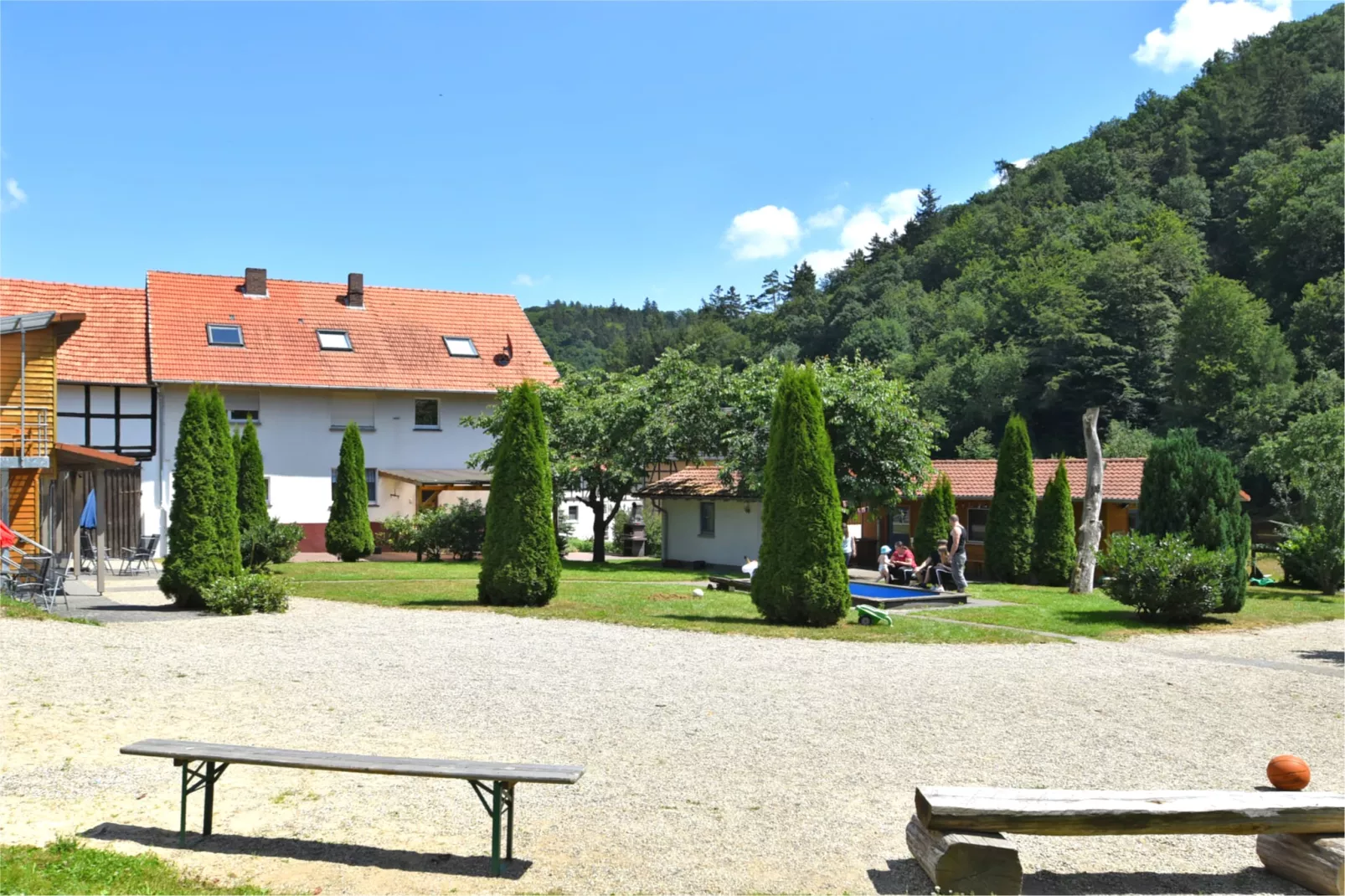 Am Ferienbauernhof - FW 5-Tuinen zomer