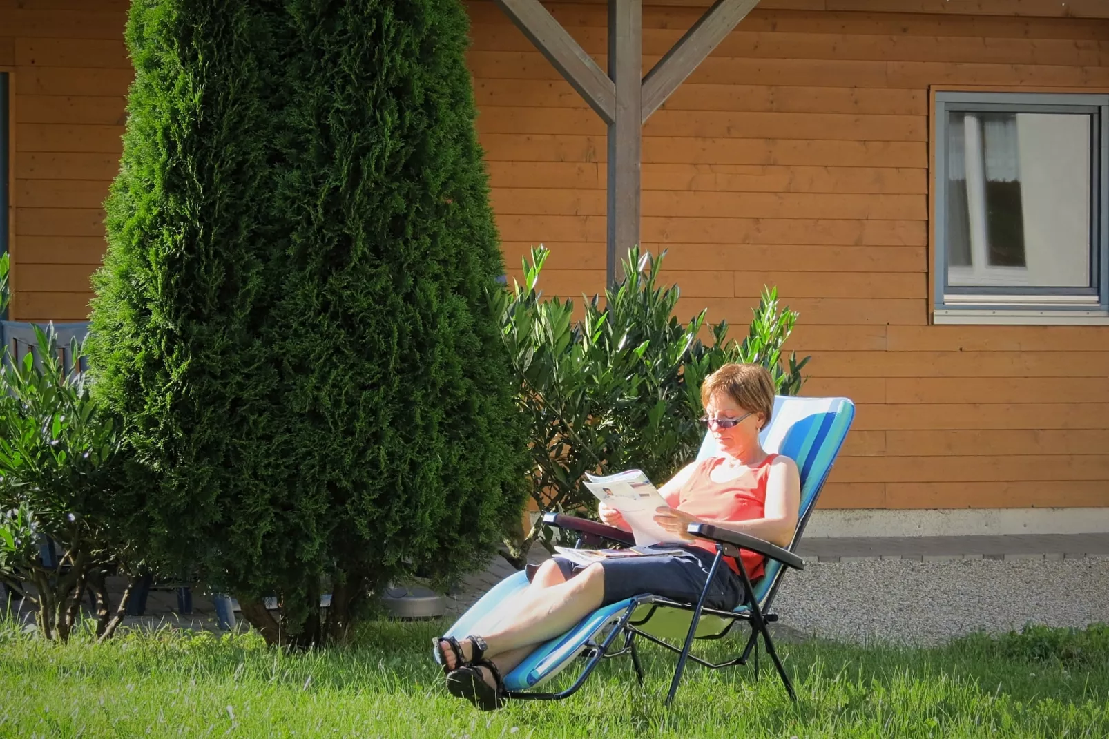 Am Ferienbauernhof - FW 5-Tuinen zomer