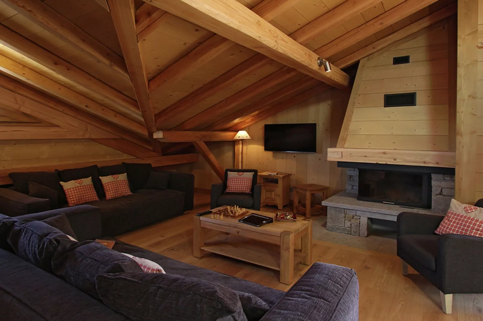 Chalet Levanna Orientale-Woonkamer