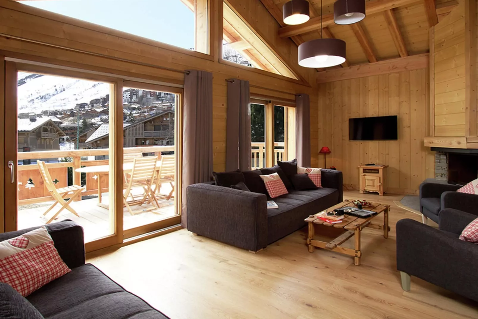 Chalet Levanna Orientale-Woonkamer