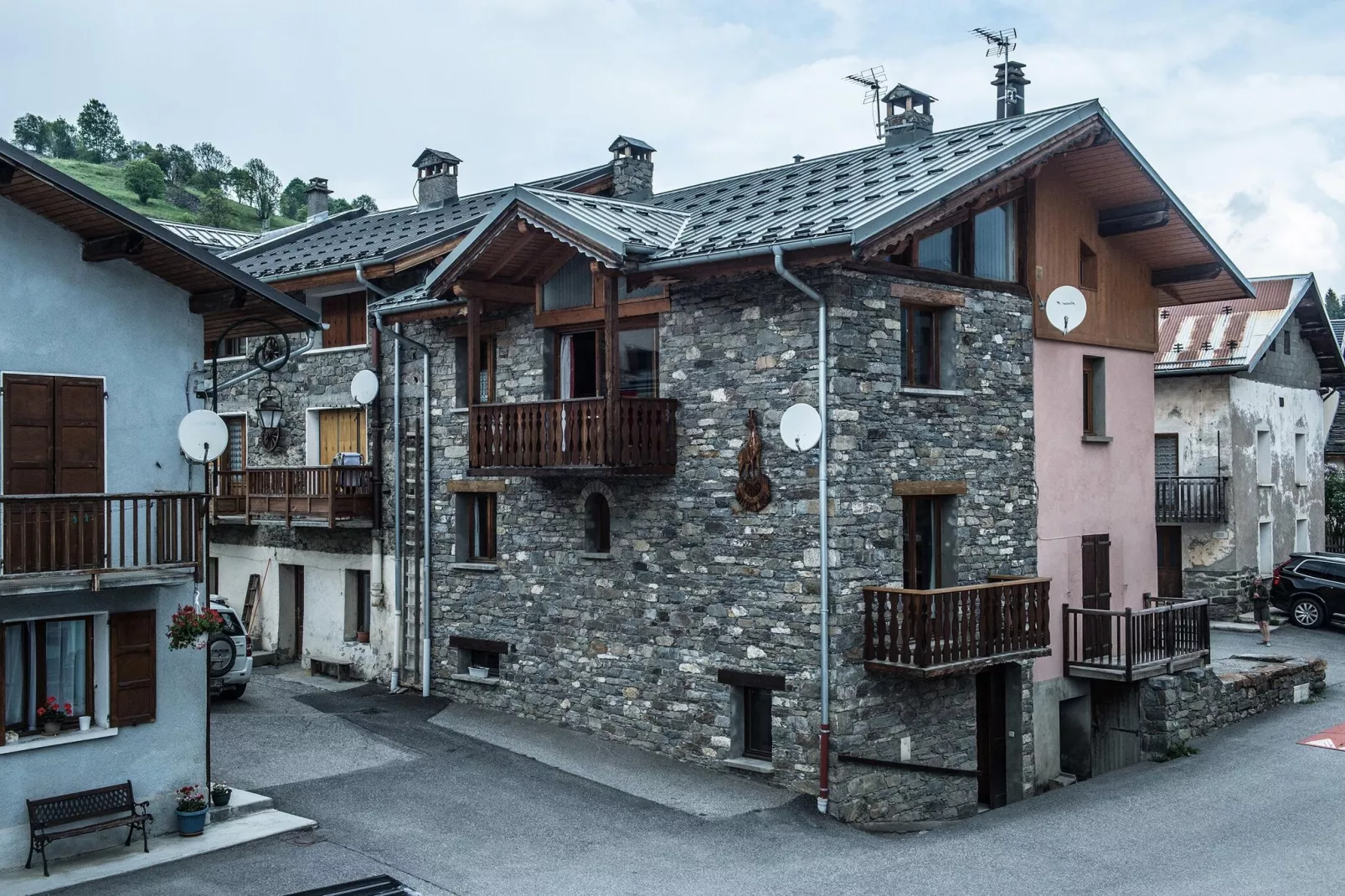 Chalet Loutantin-Gebieden zomer 1km