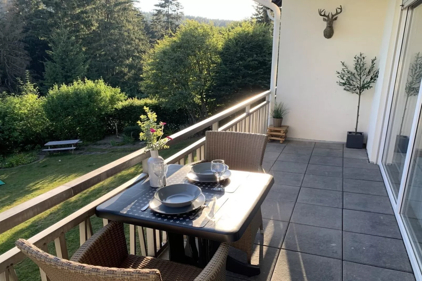 Apartment Rothaarsteig-Terrasbalkon