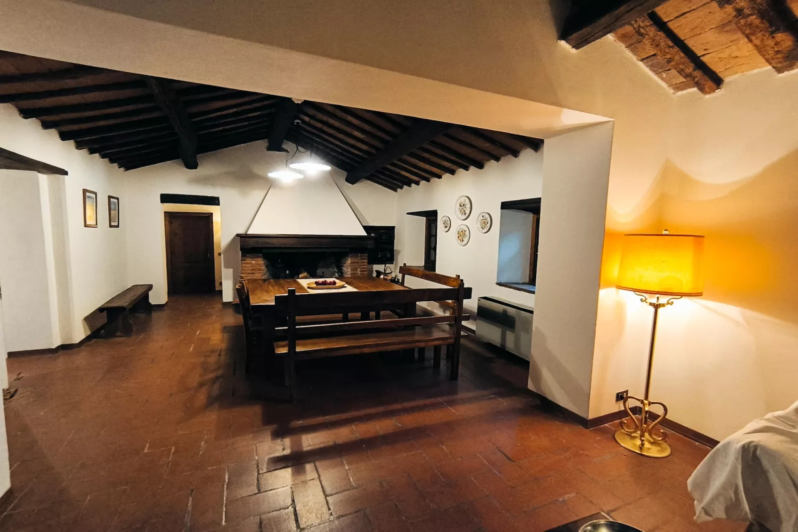 Agriturismo Podere Ceccherini in San Leolino - La Loggia-Woonkamer