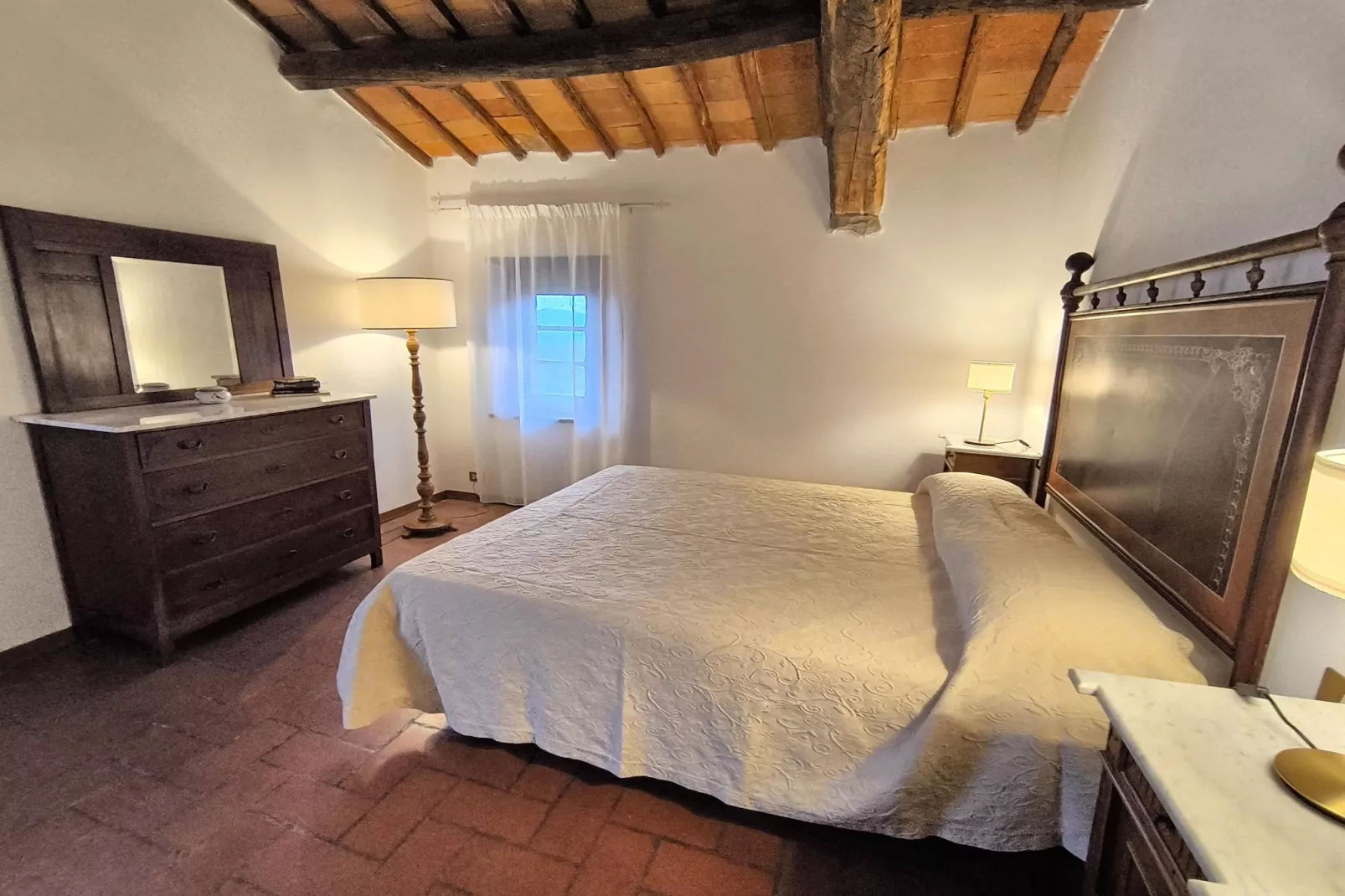 Agriturismo Podere Ceccherini in San Leolino - La Loggia-Slaapkamer