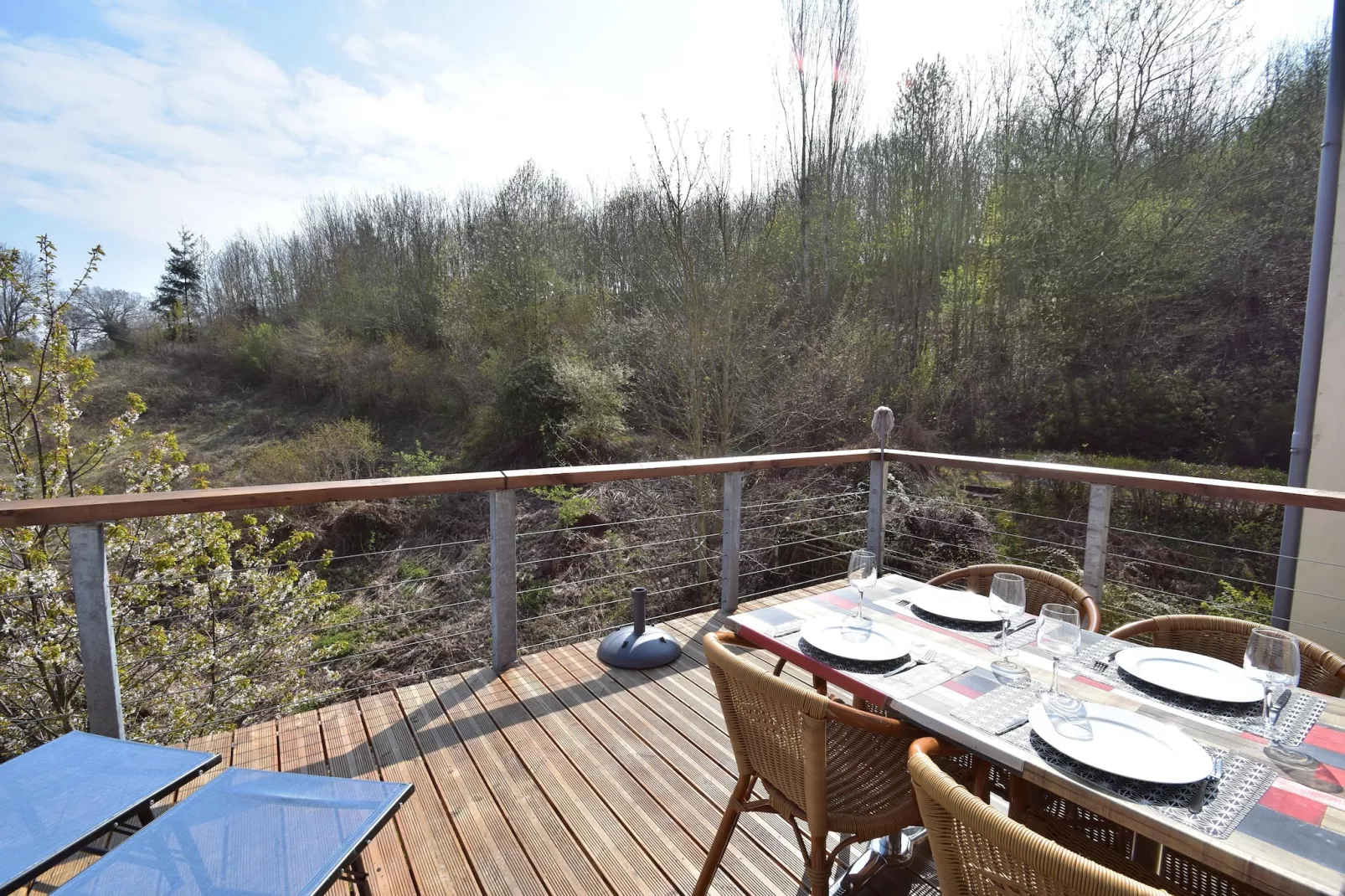 Apt  Piscine 4 pers - Levien-Terrasbalkon