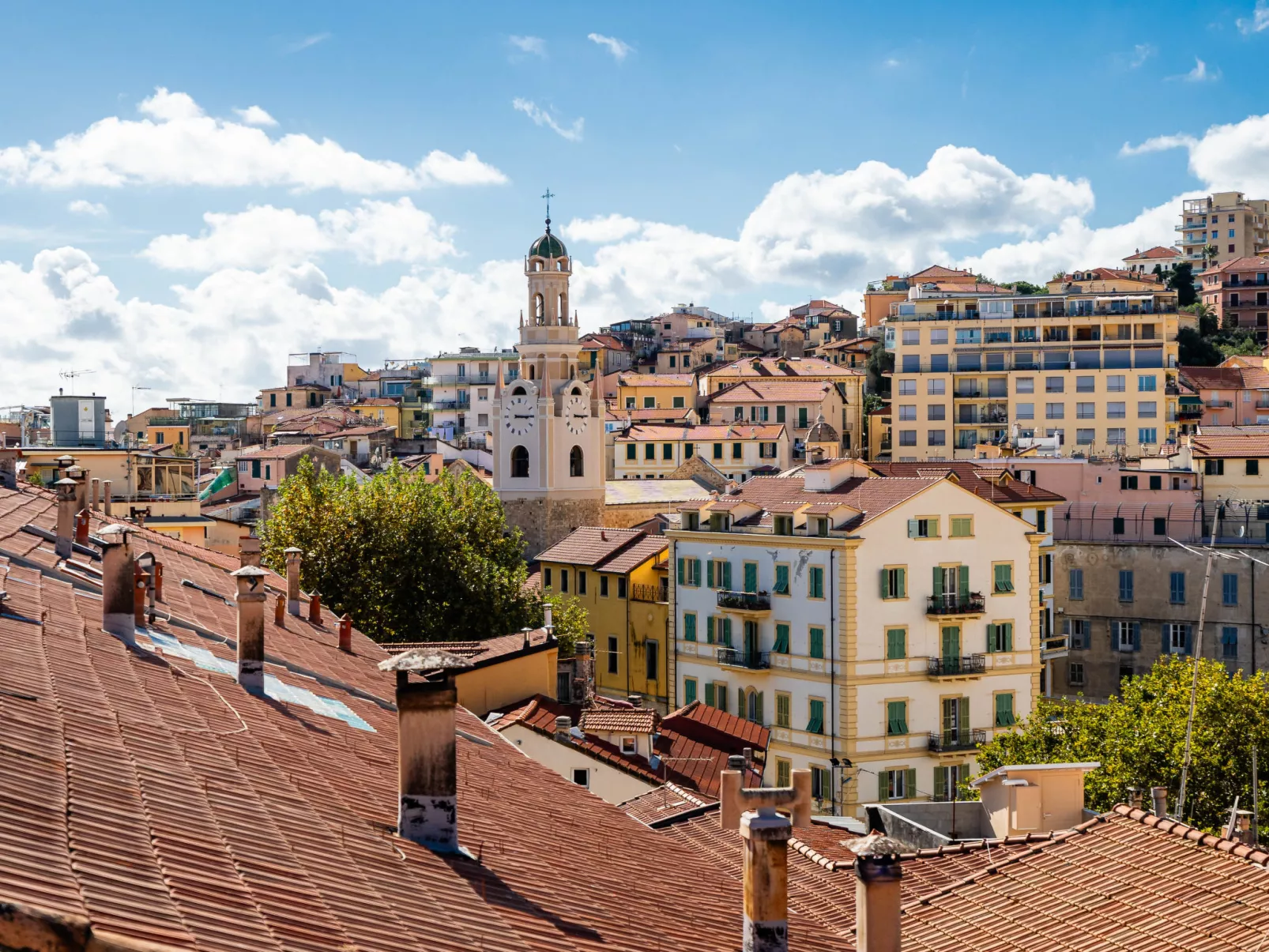 Terrazza vista Sanremo-Buiten