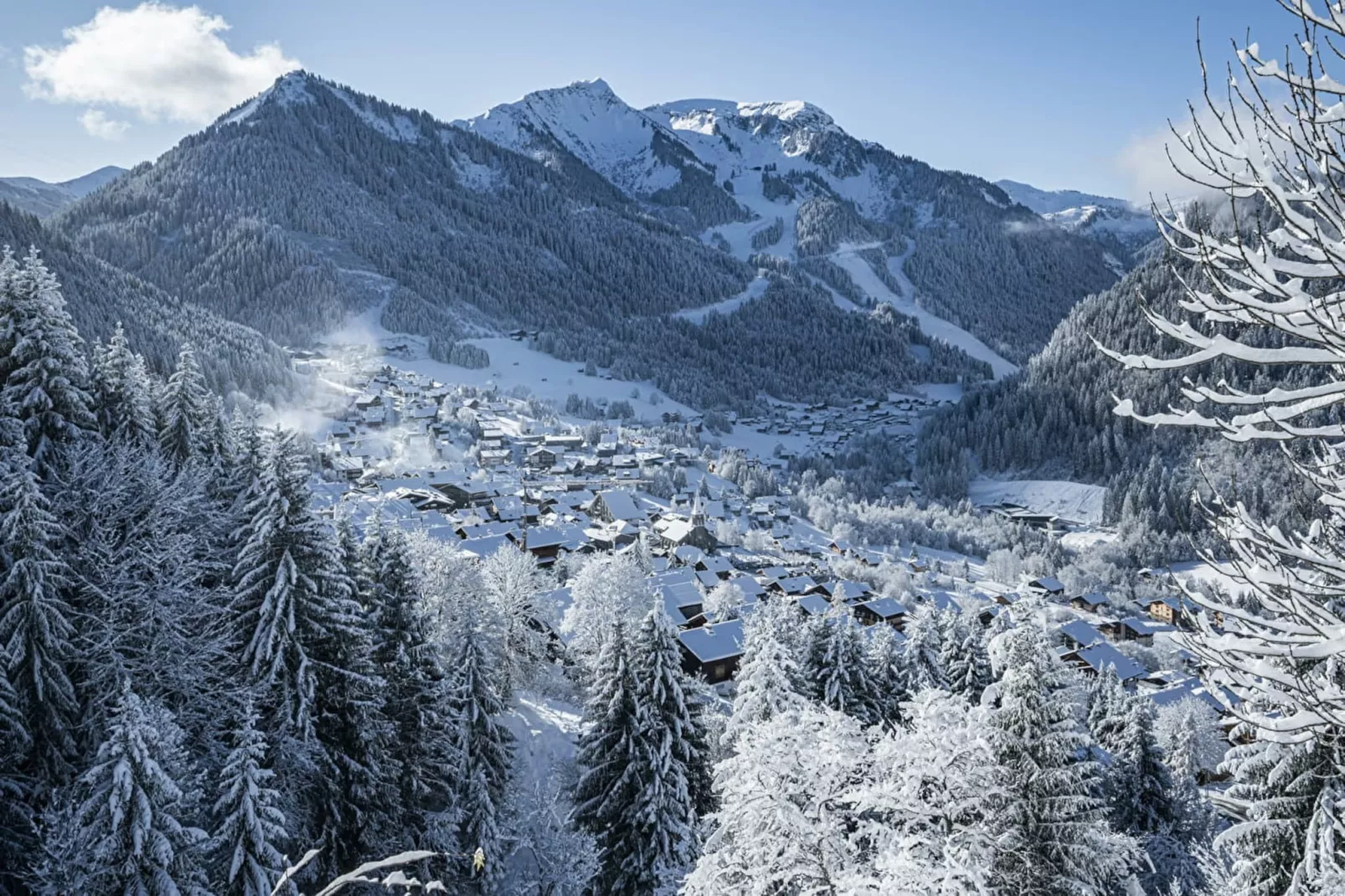 Toison Blanche TBA3 COSY & Mountain 4 Pers-Buitenlucht