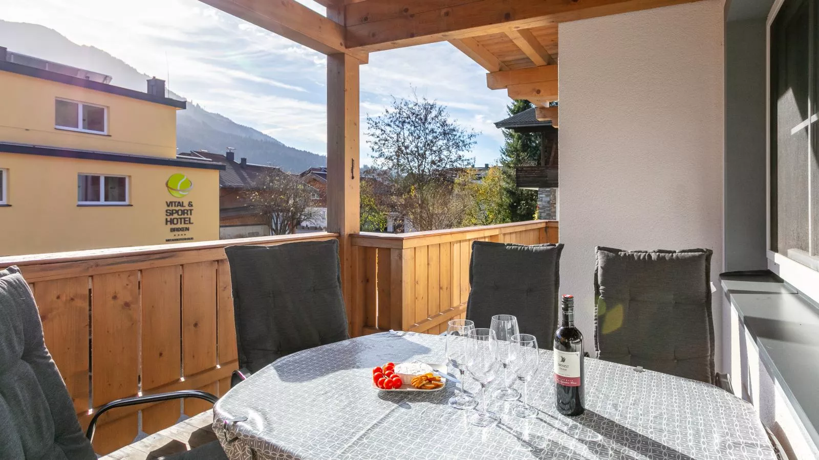 Edelalm Residenz Top 2-Terrasbalkon