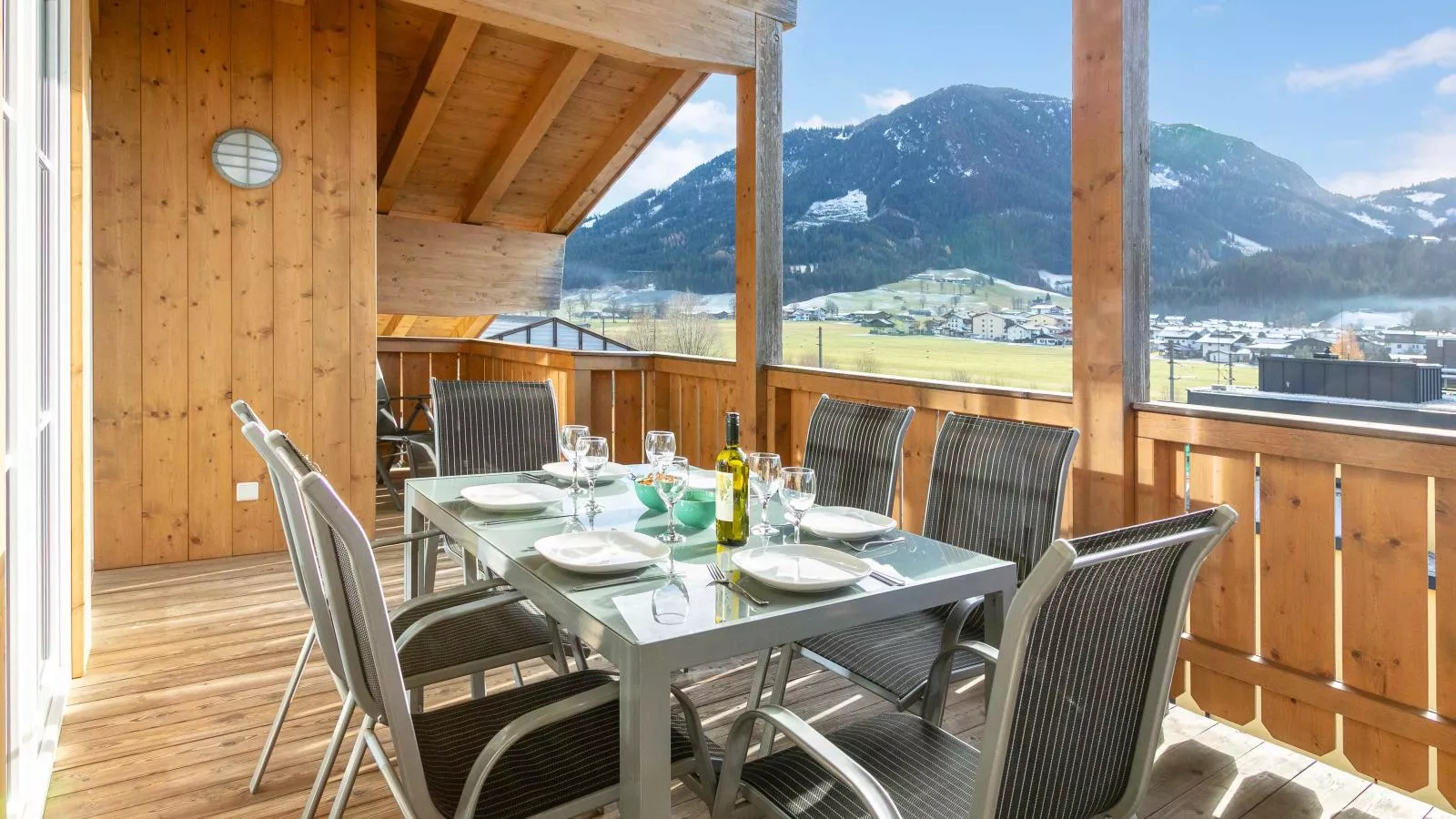 Edelalm Residenz Top 6-Terrasbalkon