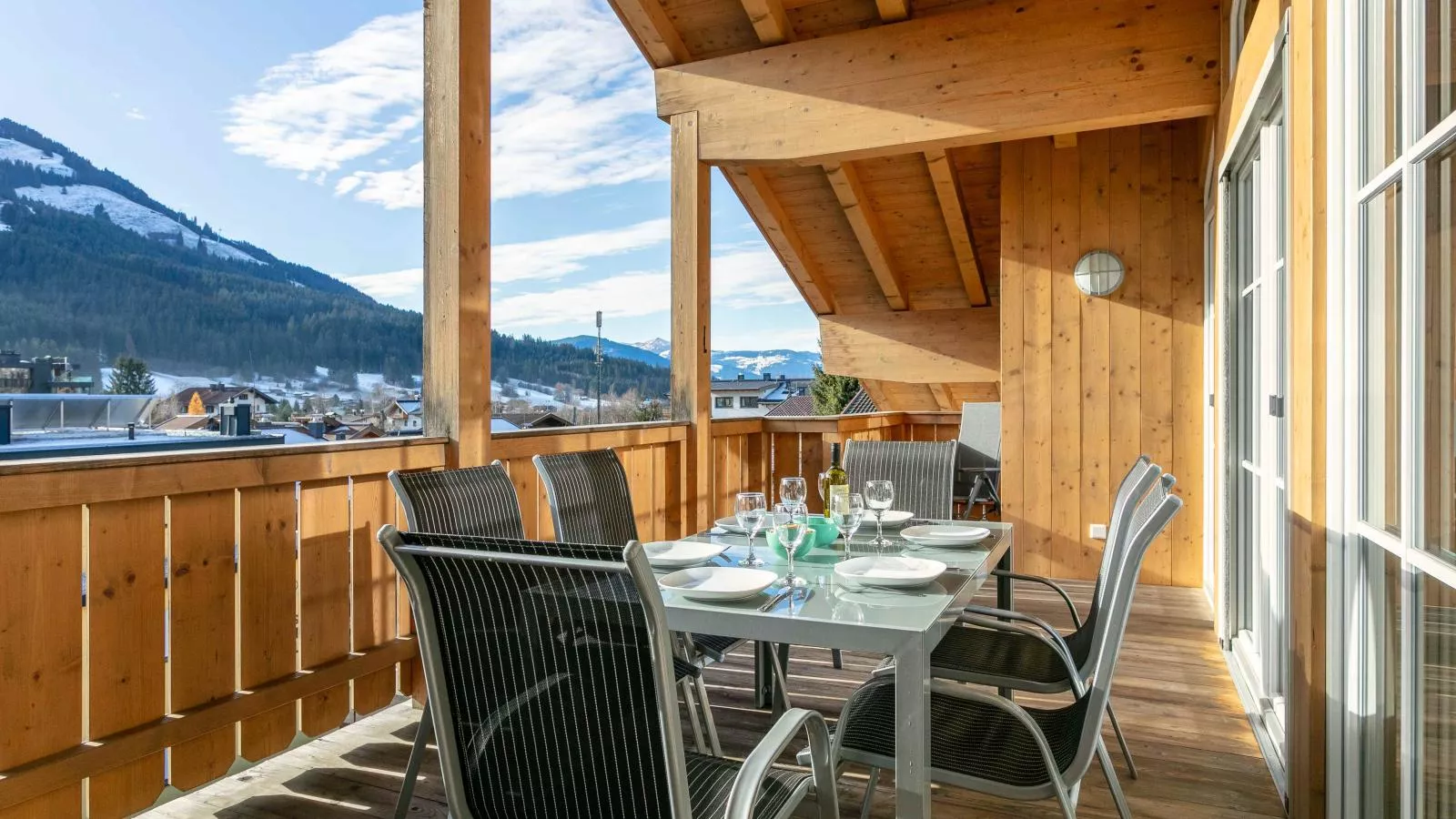 Edelalm Residenz Top 6-Terrasbalkon