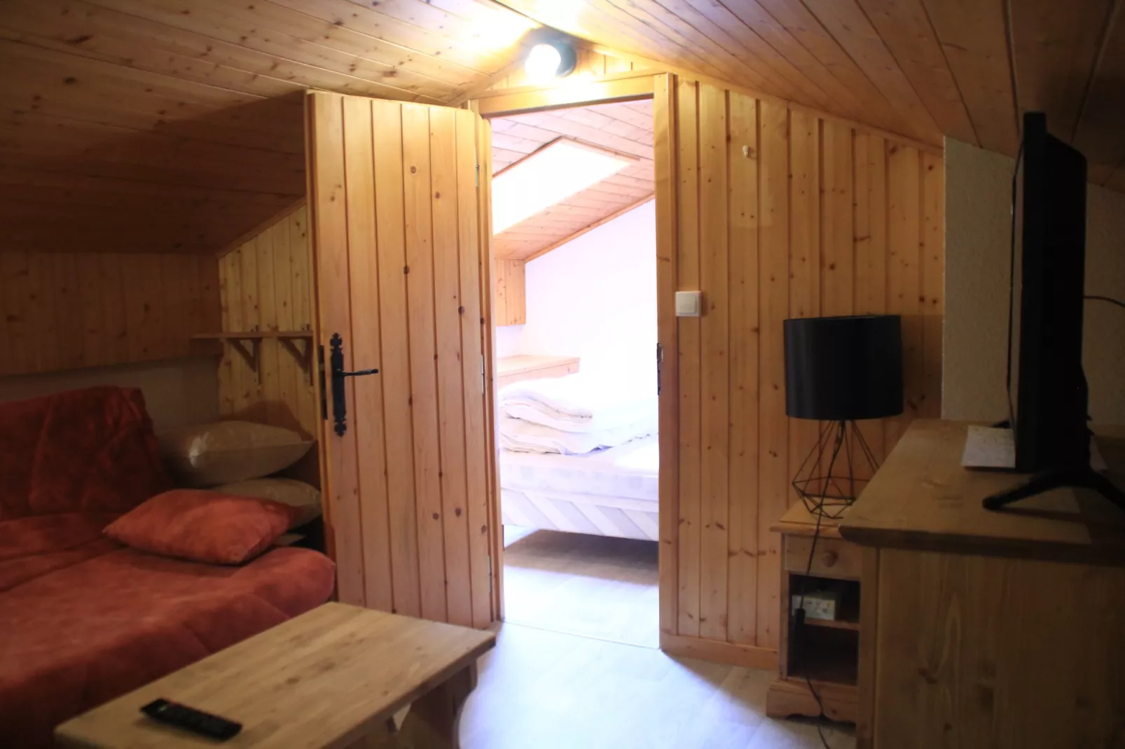 Chalet de l'Oy OY16 NATURE & MOUNTAIN 6 Pers.-Woonkamer