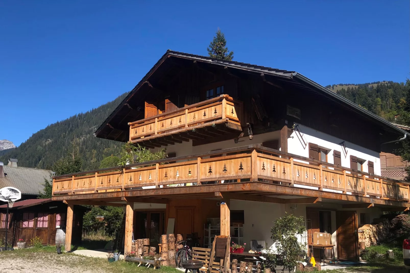 Chalet Ours Blanc ORS NATURE & QUIET 6 Pers-Buitenlucht