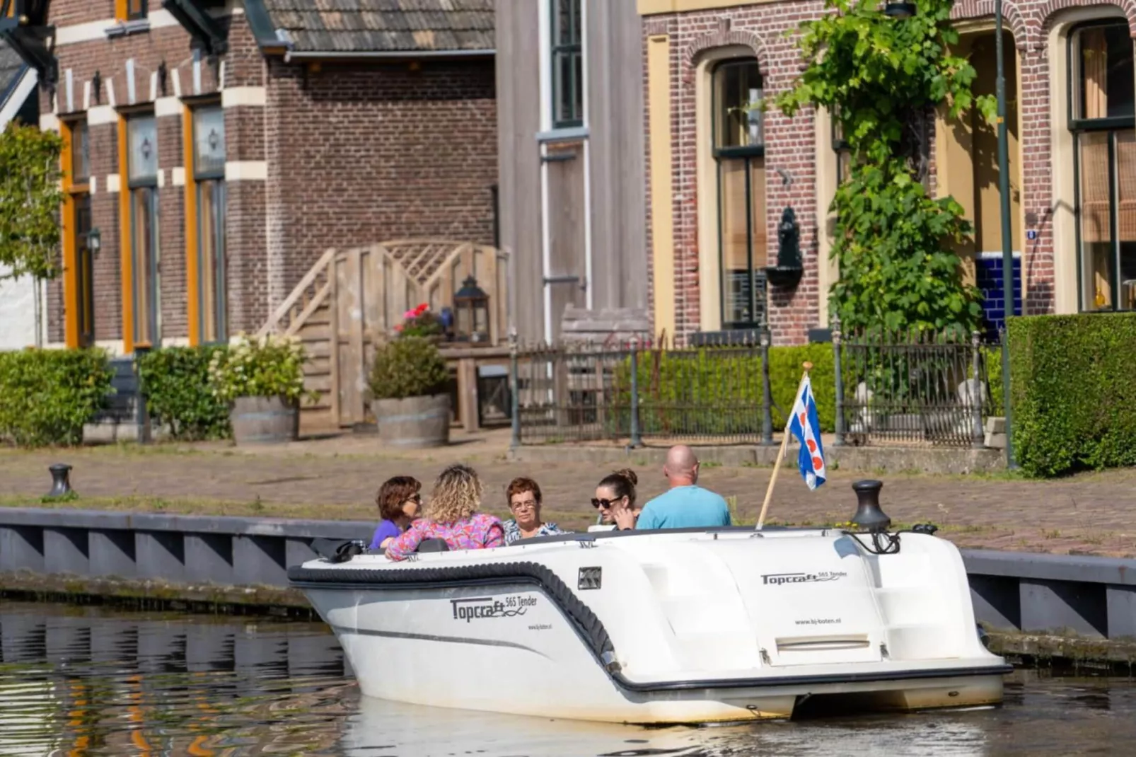 Nautisch de Luxe 6p-Gebieden zomer 1km