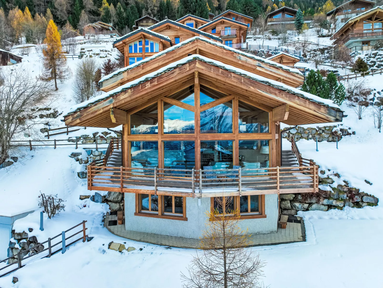 Chalet Aquarius-Buiten