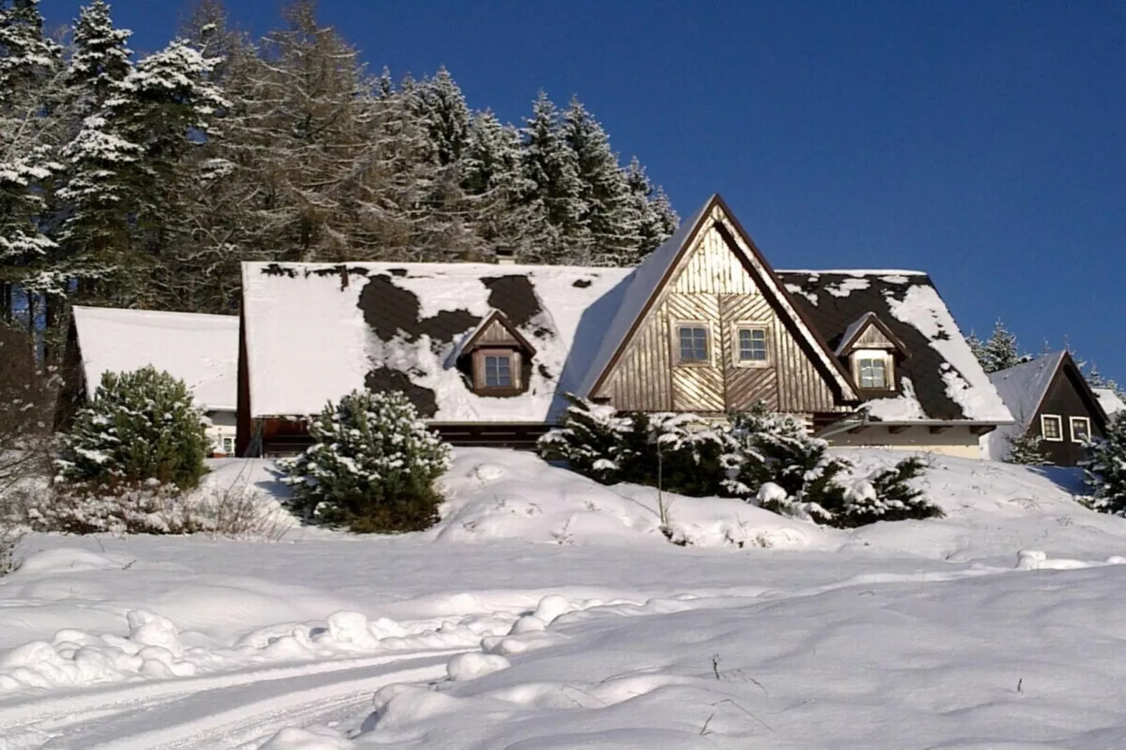 Villa-Exterieur winter