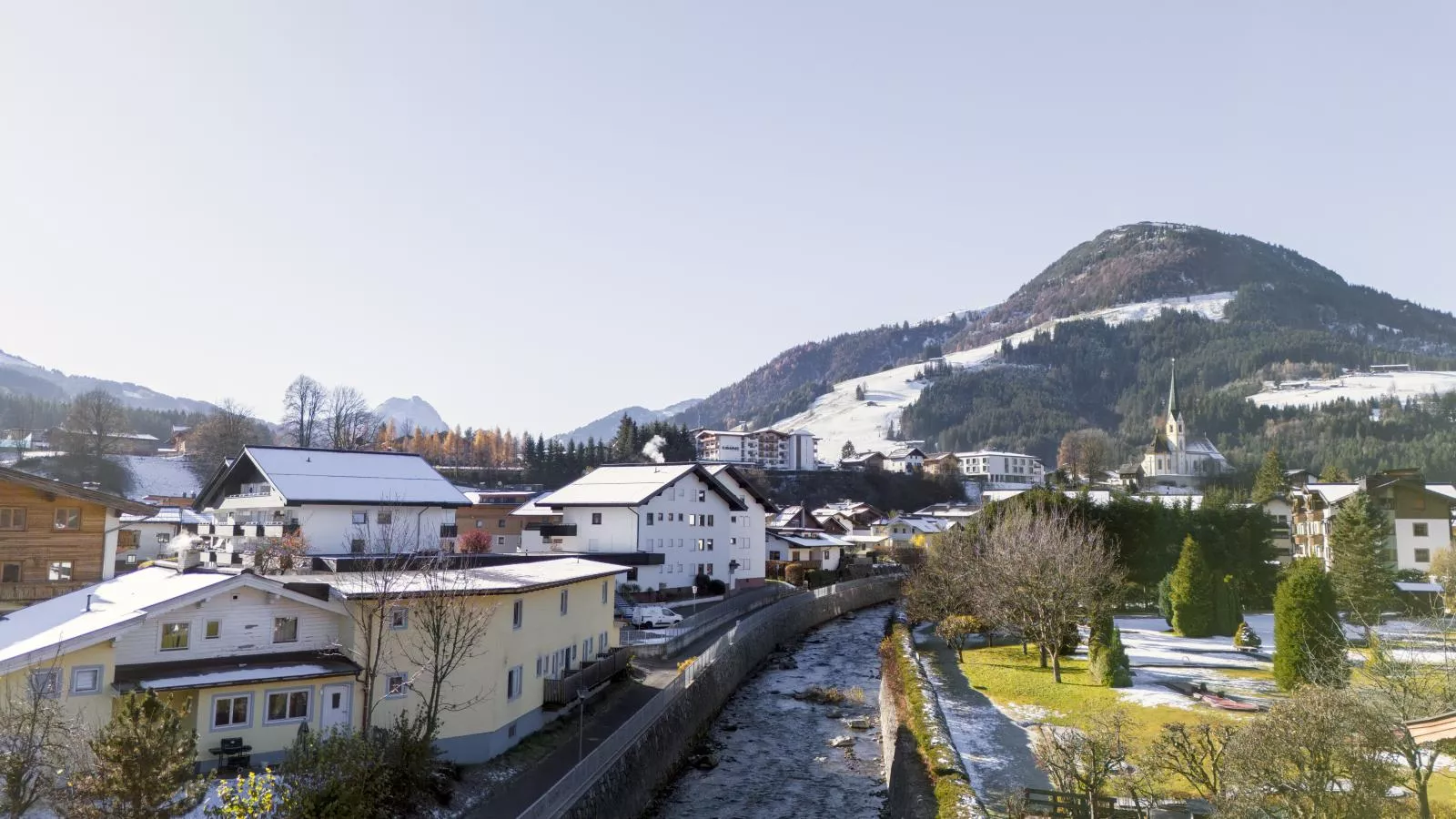 Gästehaus Staffner 100m 4 bis 9 Personen-Gebied winter 1km