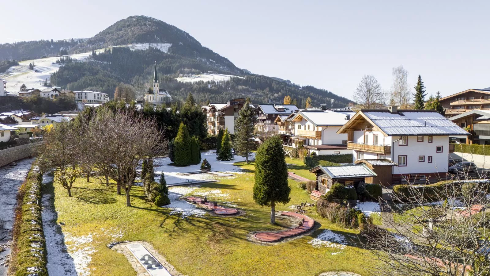 Gästehaus Staffner 100m 4 bis 9 Personen-Gebied winter 1km