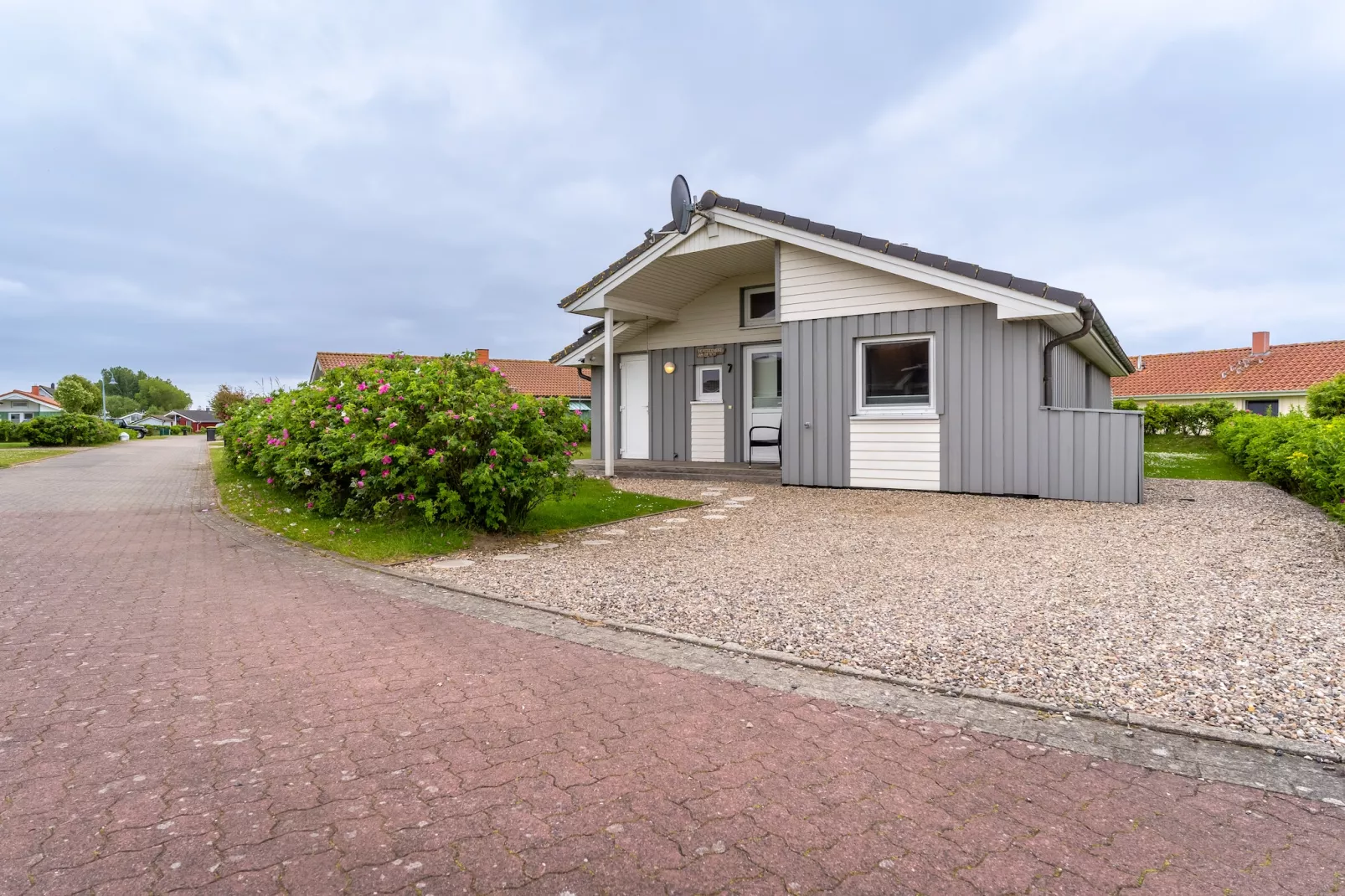 Nordseenest am Deich-Buitenkant zomer