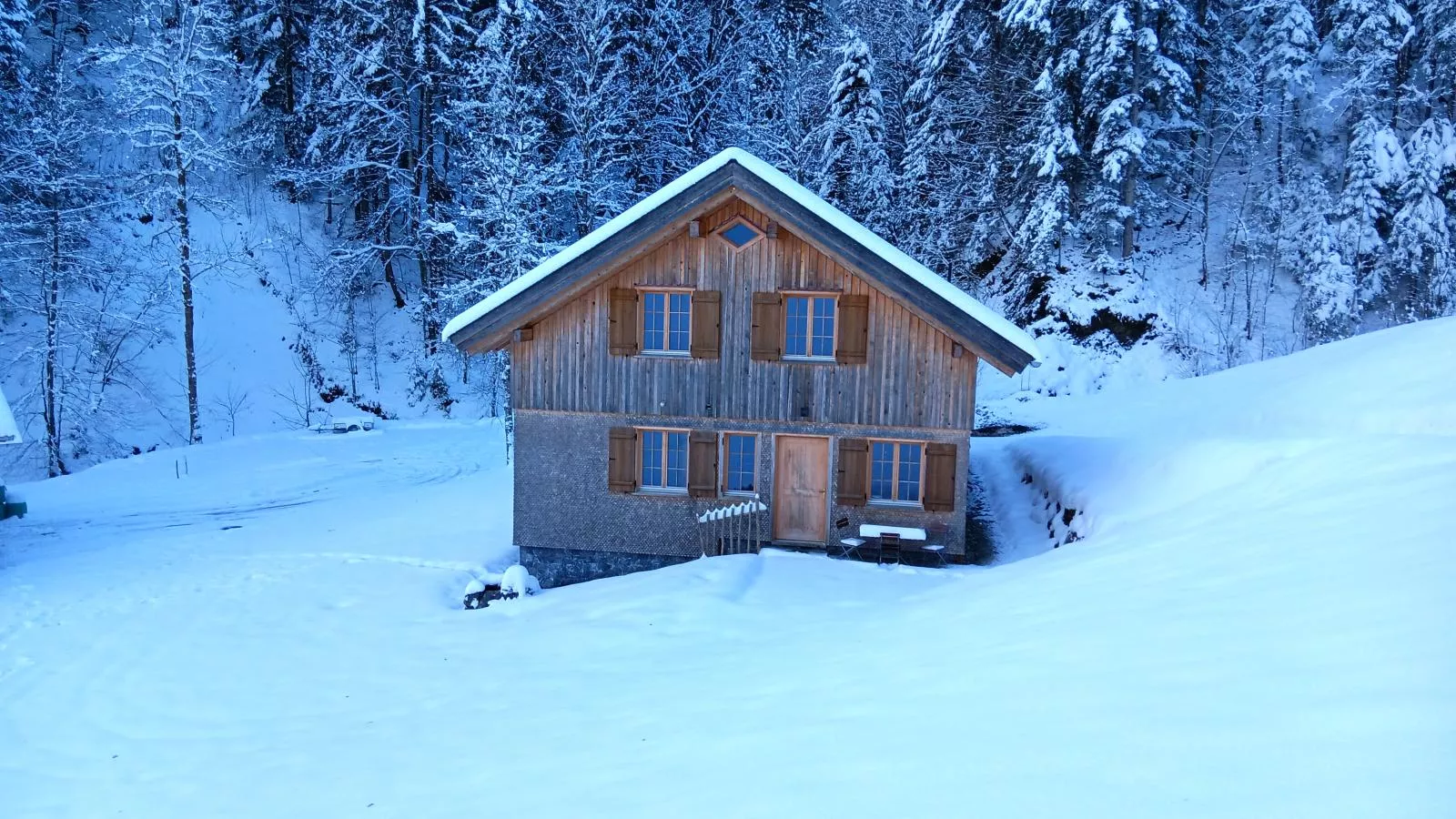 Ferienhaus Reich-Exterieur winter